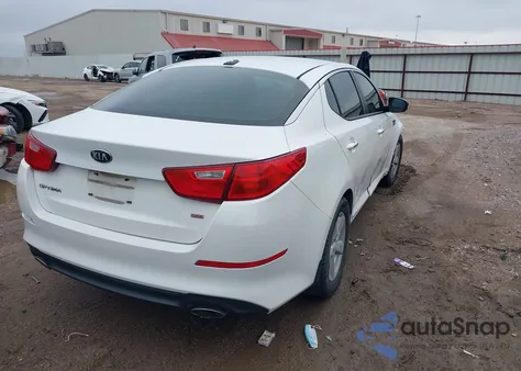 2014 Kia Optima Lx z USA, uszkodzony, nr VIN KNAGM4A73E5510937